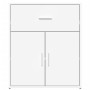 Credenza Bianco 60x31x70 cm in Legno Multistrato