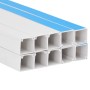 Canalina per Cavi Autoadesiva 30x15 mm 10 m in PVC