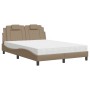 Letto con Materasso Cappuccino 120x200cm Similpelle