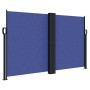 Tenda da Sole Laterale Retrattile Blu 140x600 cm