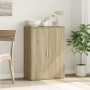 Credenza Rovere Sonoma 60x31x84 cm in Legno Multistrato