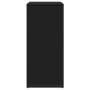 Credenza Nero 60x31x70 cm in Legno Multistrato