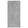 Credenza Grigio Cemento 79x38x80 cm in Legno Multistrato