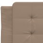 Letto con Materasso Cappuccino 90x200 cm in Similpelle