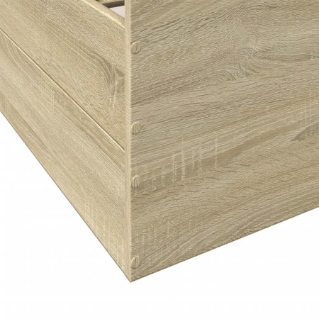 Giroletto Cassetti Rovere Sonoma 100x200 cm Legno Multistrato