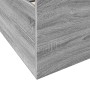 Giroletto Cassetti Grigio Sonoma 120x190 cm Legno Multistrato