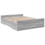 Giroletto Cassetti Grigio Sonoma 120x200 cm Legno Multistrato