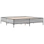 Giroletto Grigio Sonoma 200x200 cm in Legno Multistrato Metallo