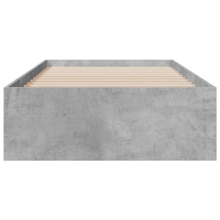 Giroletto Cassetti Grigio Cemento 75x190 cm Legno Multistrato