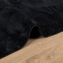 Tappeto OVIEDO a Pelo Corto Nero 160x230 cm
