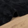Tappeto OVIEDO a Pelo Corto Nero 60x110 cm