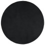 Tappeto OVIEDO a Pelo Corto Nero Ø 120 cm