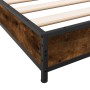 Giroletto Rovere Fumo 150x200 cm in Legno Multistrato Metallo