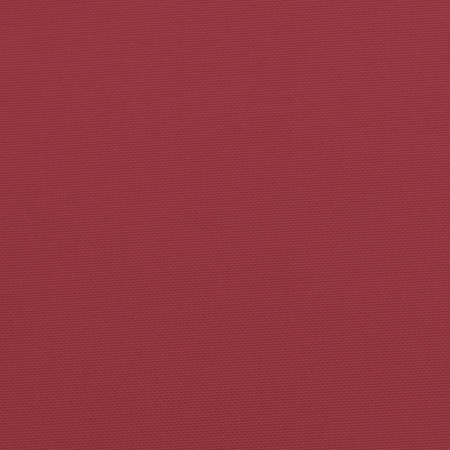 Cuscini per Pallet 2 pz Rosso Vino 50x50x7 cm Tessuto Oxford