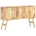 Credenza 118x30x75 cm in Legno Massello di Mango