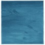 Tappeto OVIEDO a Pelo Corto Turchese 160x160 cm