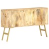 Credenza 118x30x75 cm in Legno Massello di Mango