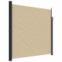 Tenda da Sole Laterale Retrattile Beige 200x600 cm