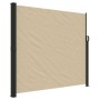 Tenda da Sole Laterale Retrattile Beige 180x500 cm