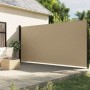 Tenda da Sole Laterale Retrattile Beige 200x500 cm