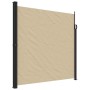 Tenda da Sole Laterale Retrattile Beige 200x500 cm