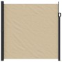 Tenda da Sole Laterale Retrattile Beige 200x500 cm