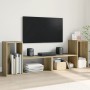 Mobili TV 2 pz Rovere Sonoma 75x30x50 cm in Legno Multistrato