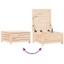 Set Divani da Giardino 3 pz in Legno Massello di Pino