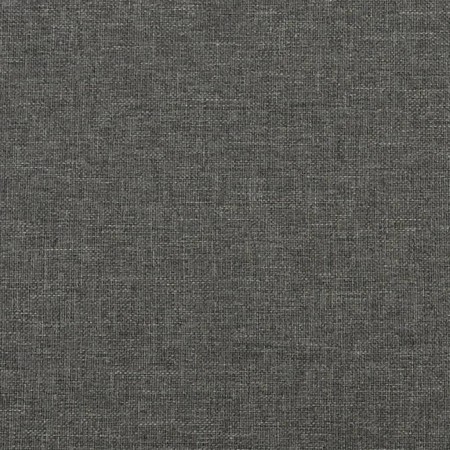 Giroletto a Molle Grigio Scuro 200x200 cm in Tessuto