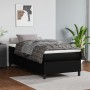 Giroletto a Molle Nero 90x190 cm in Similpelle