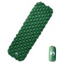 Materasso da Campeggio Gonfiabile 1 Persona Verde 190x58x6 cm