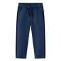 Pantaloni per Bambini con Finiture Nere Blu Marino 128