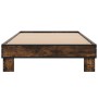Giroletto Rovere Fumo 90x190 cm in Legno Multistrato e Metallo