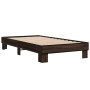 Giroletto Rovere Marrone 90x190 cm Legno Multistrato e Metallo