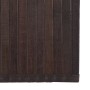 Tappeto Rettangolare Marrone Scuro 70x200 cm in Bambù