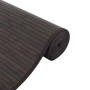 Tappeto Rettangolare Marrone Scuro 100x200 cm in Bambù