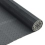 Tappeto Rettangolare Grigio 100x100 cm in Bambù