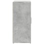 Credenze 2 pz Grigio Cemento 60x31x70 cm in Legno Multistrato