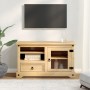 Mobile Porta TV Corona 100x45x58 cm in Legno Massello di Pino