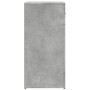 Credenze 2 pz Grigio Cemento 79x38x80 cm in Legno Multistrato