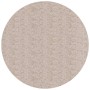 Tappeto Shaggy PAMPLONA a Pelo Lungo Moderno Beige Ø 120 cm