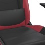 Sedia Gaming Nero e Rosso Vino in Similpelle