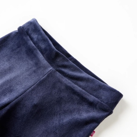 Pantaloni da Bambino in Velluto Blu Scuro 116