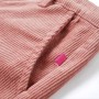 Pantaloni per Bambini in Velluto a Coste Rosa Antico 116