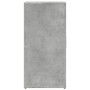 Credenze 2 pz Grigio Cemento 59x39x80 cm in Legno Multistrato