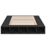 Giroletto Nero 120x190 cm in Legno Multistrato