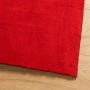 Tappeto a Pelo Corto HUARTE Morbido e Lavabile Rosso 60x110 cm
