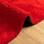 Tappeto a Pelo Corto HUARTE Morbido e Lavabile Rosso 60x110 cm
