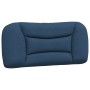 Letto con Materasso Blu 90x190 cm in Tessuto