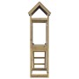 Torre Gioco con Scaletta 110,5x52,5x215cm Legno Pino Impregnato